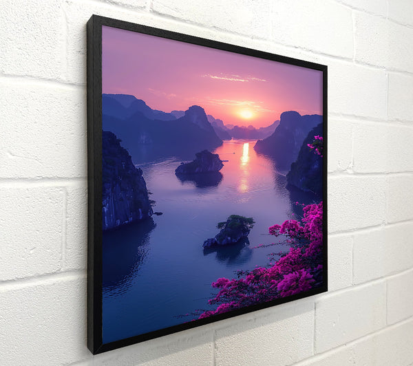 Pink Sunset Bay