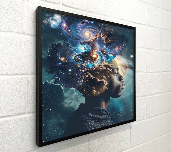 Blue Cosmic Thoughts