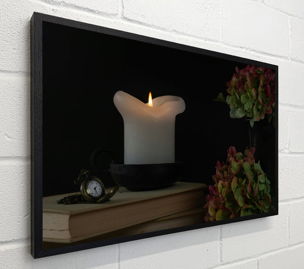 Crimson Candlelight Glow
