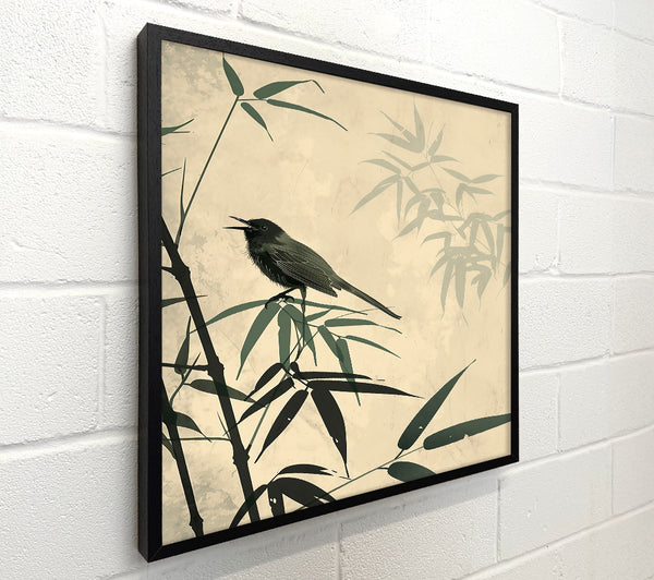 Green Bamboo Songbird