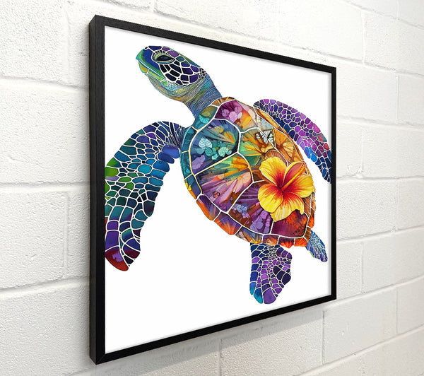 Purple Sea Turtle Blooms