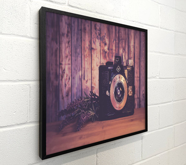 Purple Vintage Camera
