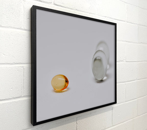 Amber Capsule Reflection