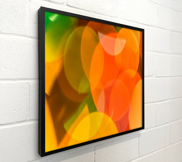 Orange Light Circles