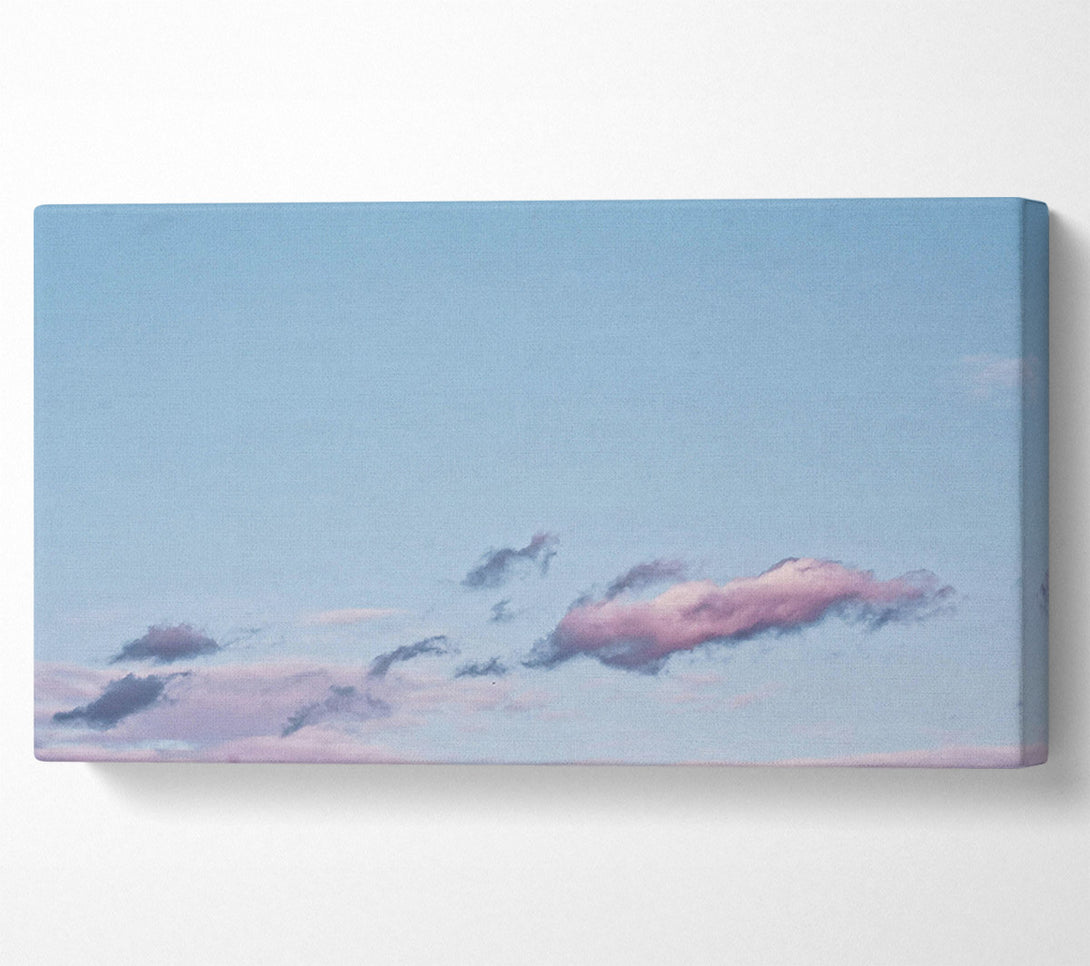  A Canvas Print of Pale Blue Sky Dreams Canvas Wall Art