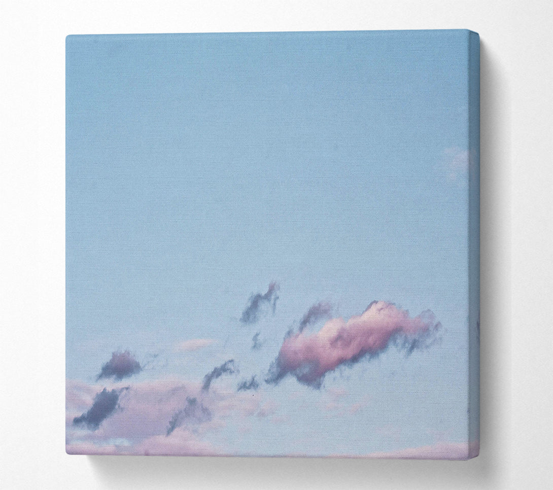  A Canvas Print of Pale Blue Sky Dreams Canvas Wall Art