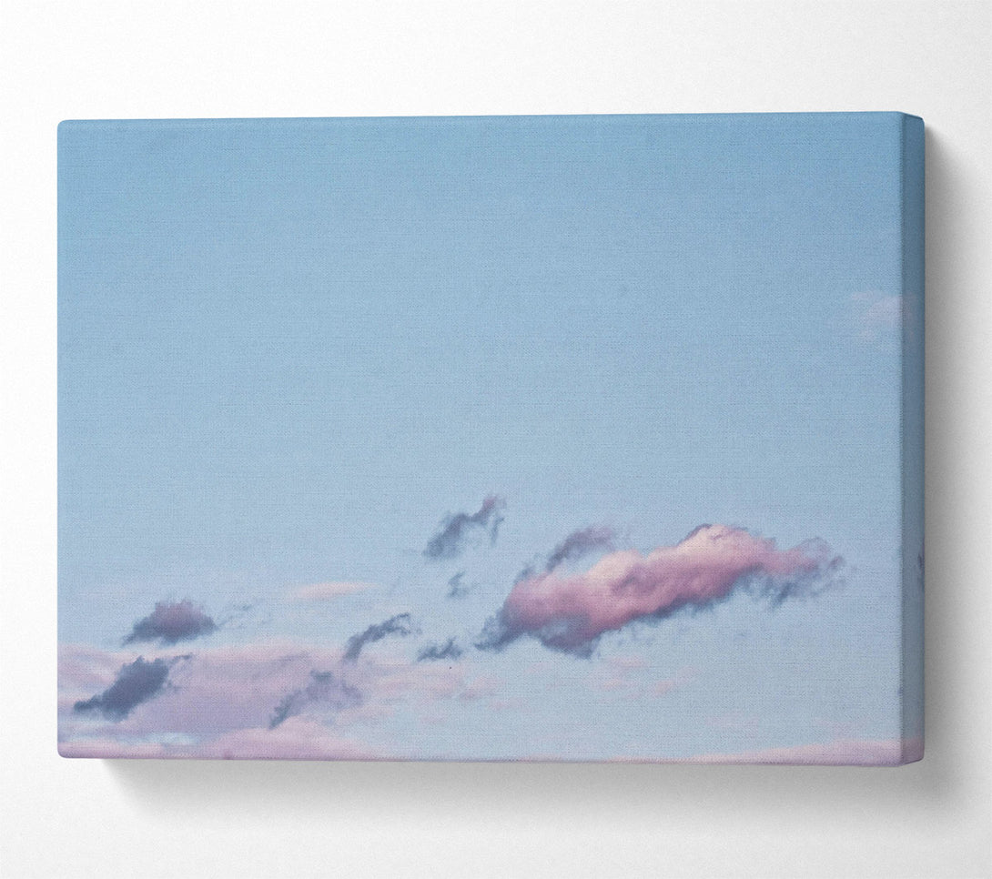  A Canvas Print of Pale Blue Sky Dreams Canvas Wall Art