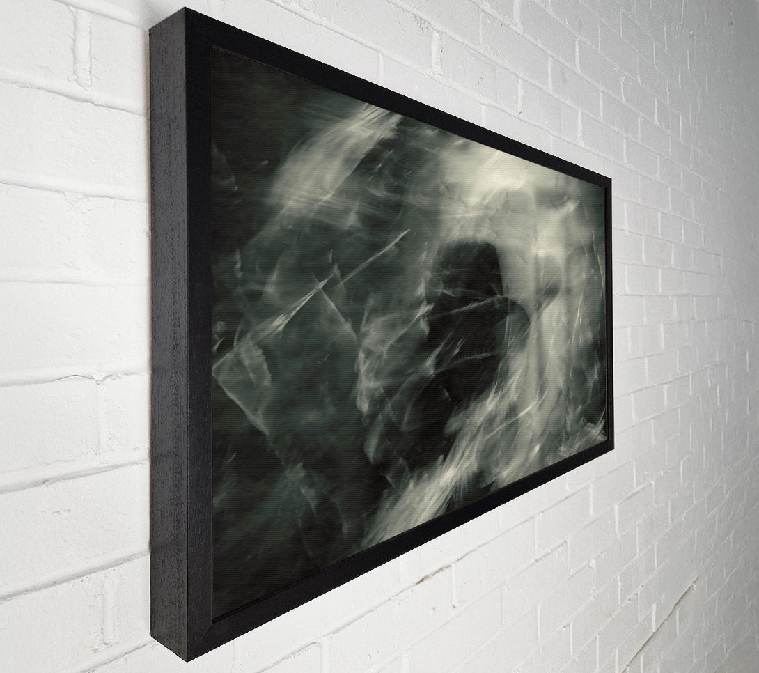  A Canvas Print of Emerald Ghostly Forms Canvas Art