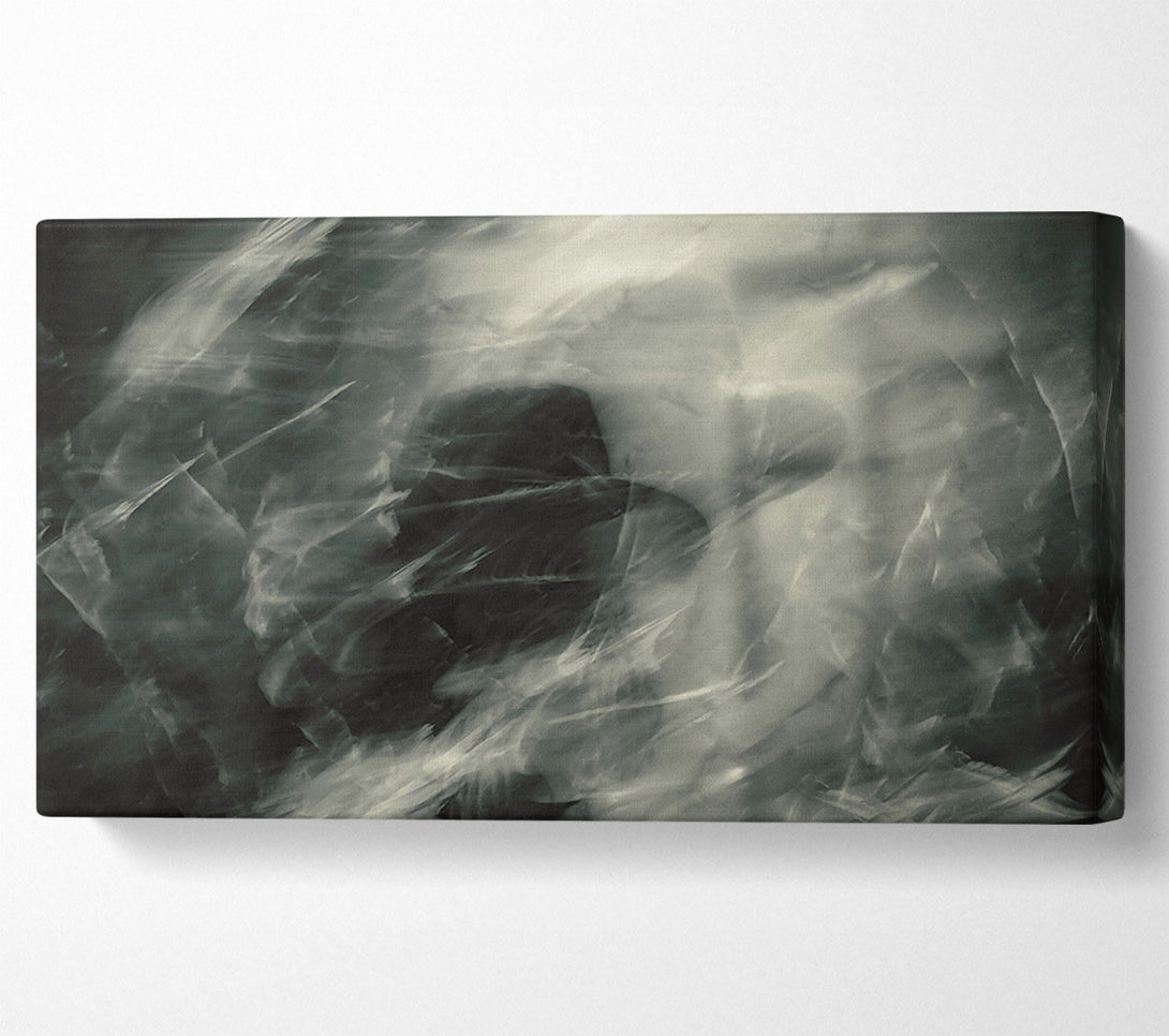  A Canvas Print of Emerald Ghostly Forms Canvas Art