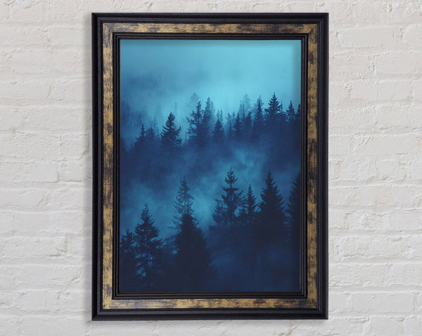 Eerie Forest Framed Print