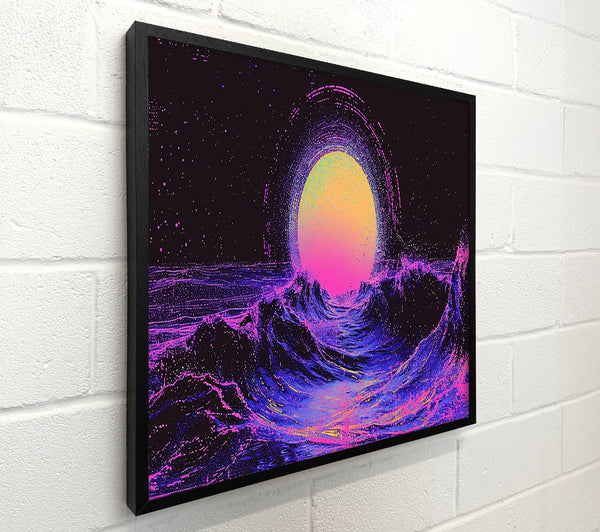 Pink Digital Sunset