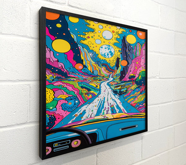 Blue Road Through Cosmos