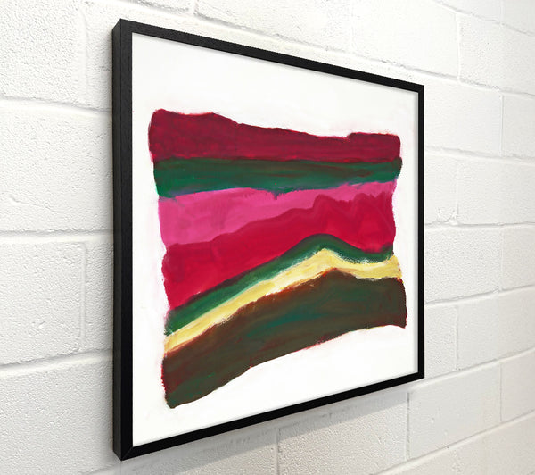 Crimson Layered Landscape