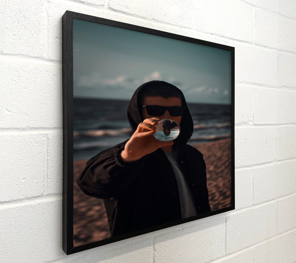 Black Lens Reflections