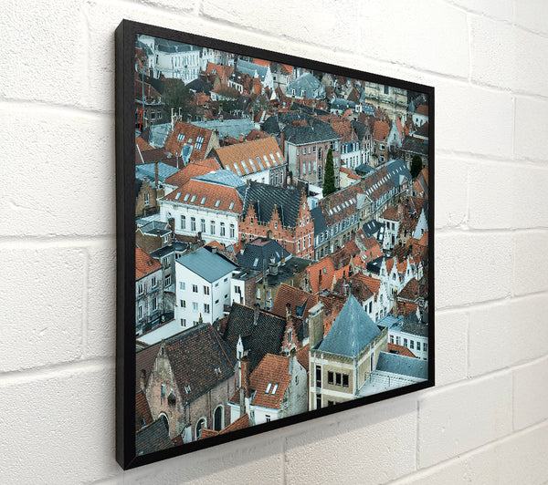 Grey Roof Cityscape