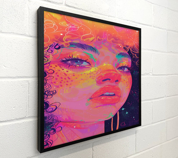 Cosmic Pink Glow