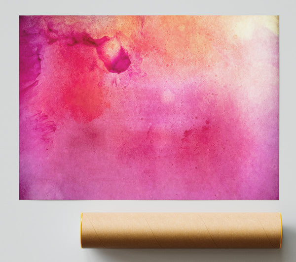Soft Pink Dreamscape Poster