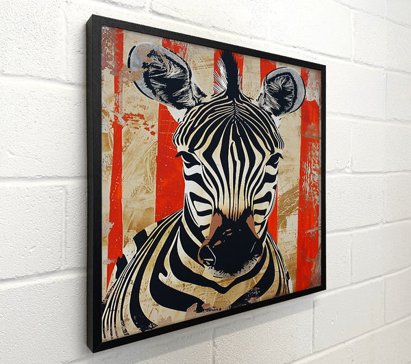 Red Stripes Zebra