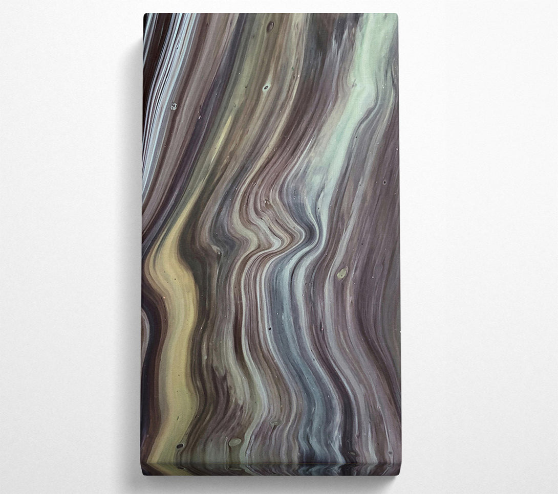  A Canvas Print of Grey Swirling Abstract Canvas Wall Art