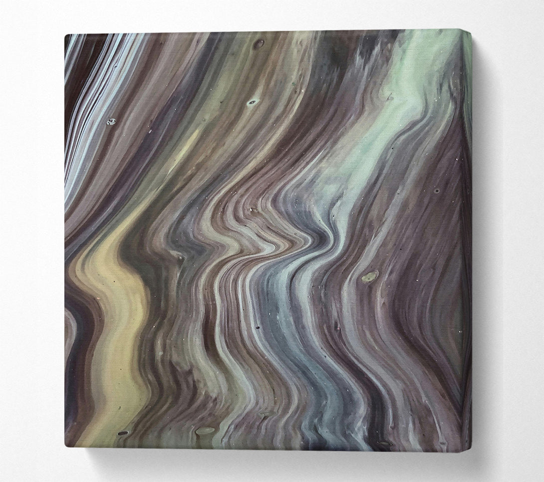  A Canvas Print of Grey Swirling Abstract Canvas Wall Art