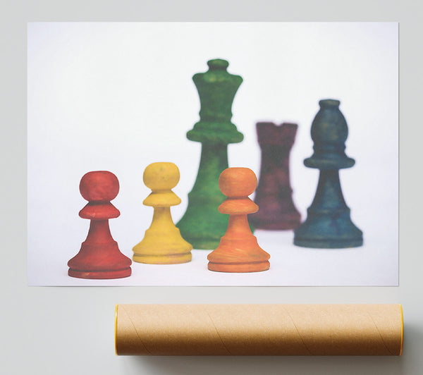 The Orange Pawn'S Stand Giclee Print