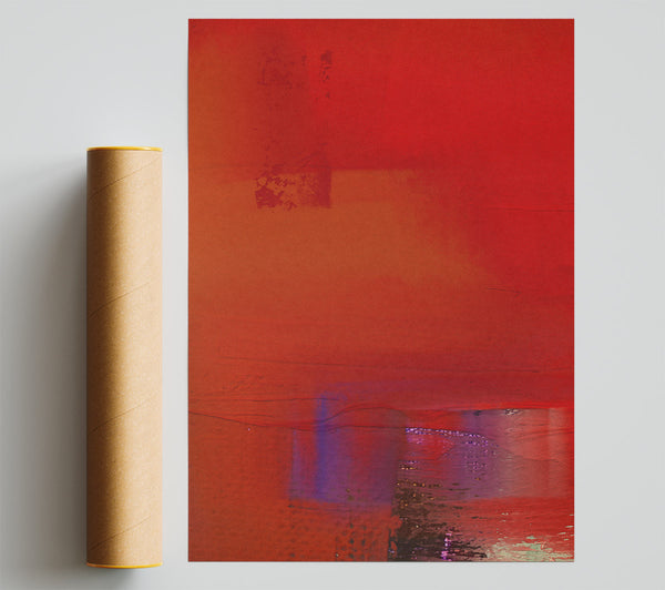 Crimson Afterglow Hues Print
