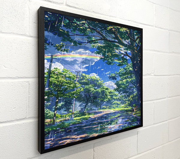 Blue Rain Forest Path