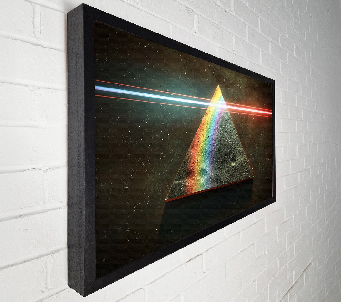  A Canvas Print of Golden Prism Of Light Canvas Wall Art