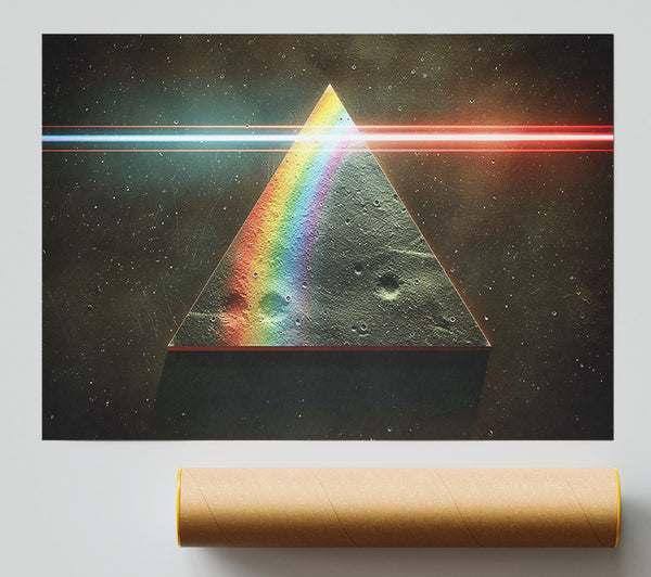 Golden Prism Of Light Giclee Print