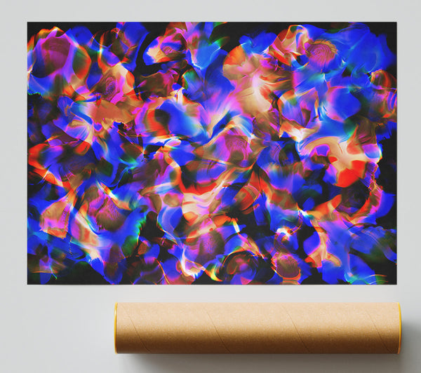 Azure Dreamscape Symphony Poster