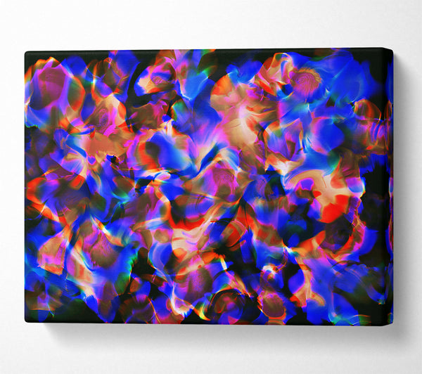  A Canvas Print of Azure Dreamscape Symphony Canvas Print