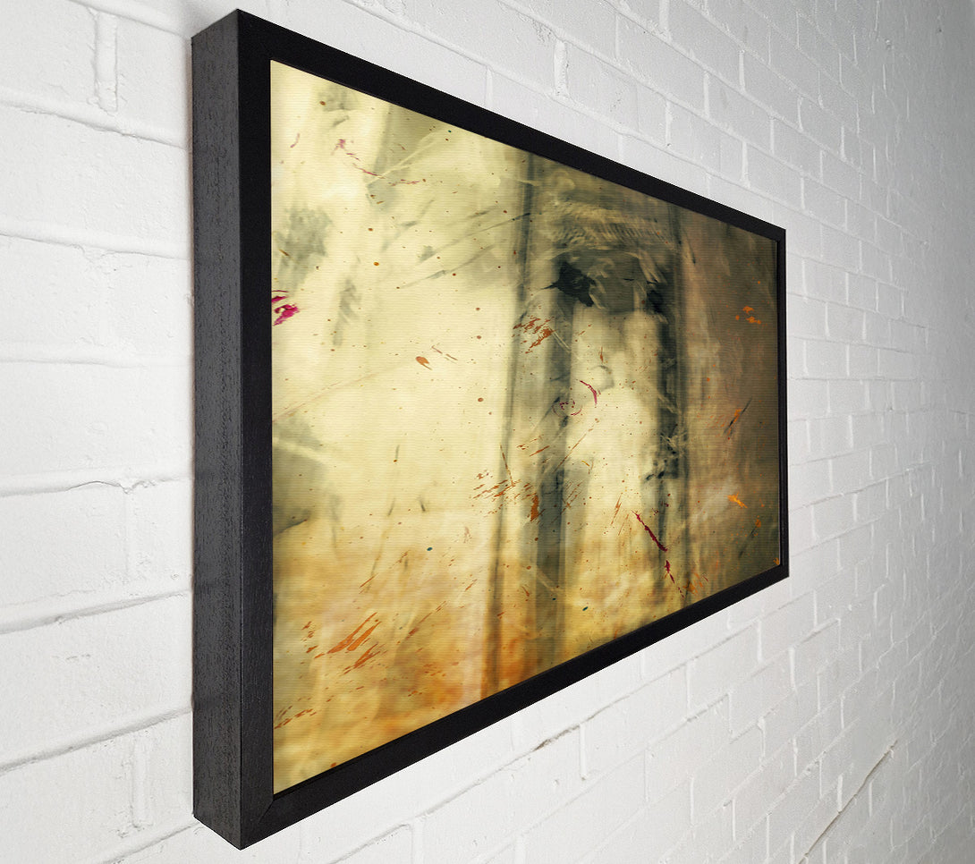  A Canvas Print of Golden Echoes Of Time Canvas Print