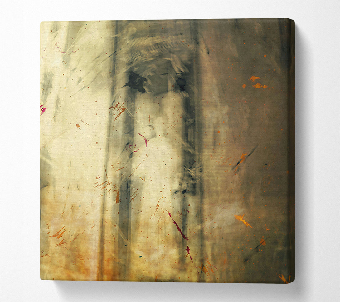  A Canvas Print of Golden Echoes Of Time Canvas Print