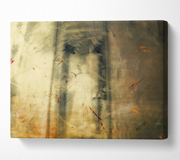  A Canvas Print of Golden Echoes Of Time Canvas Print