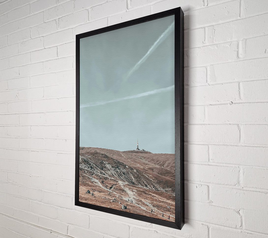 A Canvas Print of Brown Mountain Solitude Canvas Art