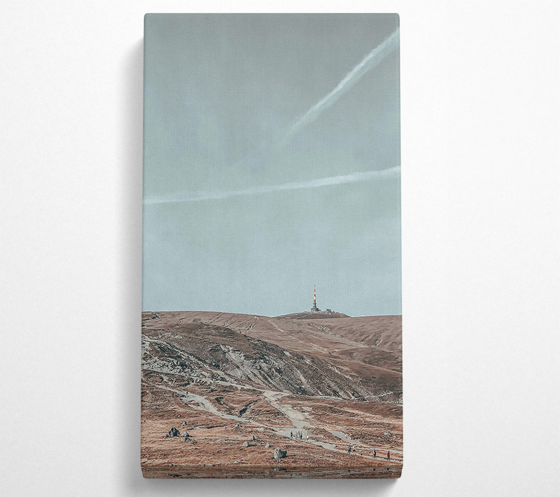  A Canvas Print of Brown Mountain Solitude Canvas Art