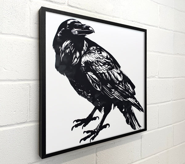 Black Raven Silhouette