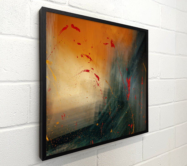 Orange Stormy Night