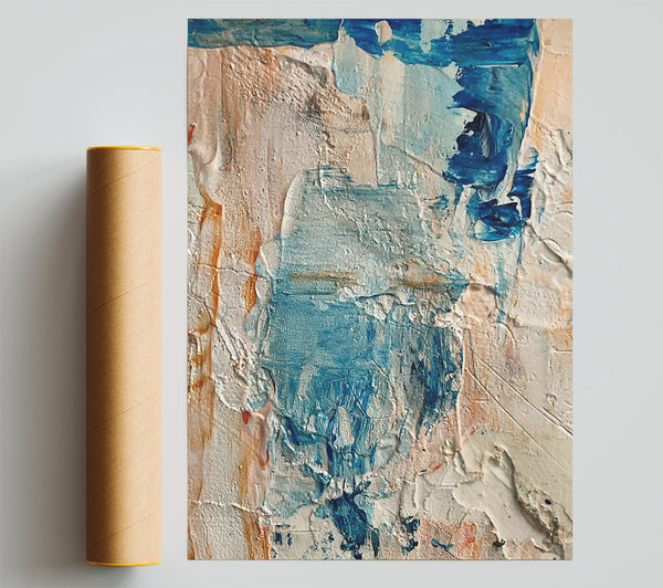Azure And Golden Hues. Giclee Print