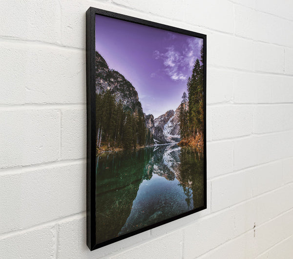 Purple Mountain Reflection