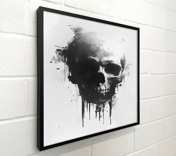 Black Dripping Skull.