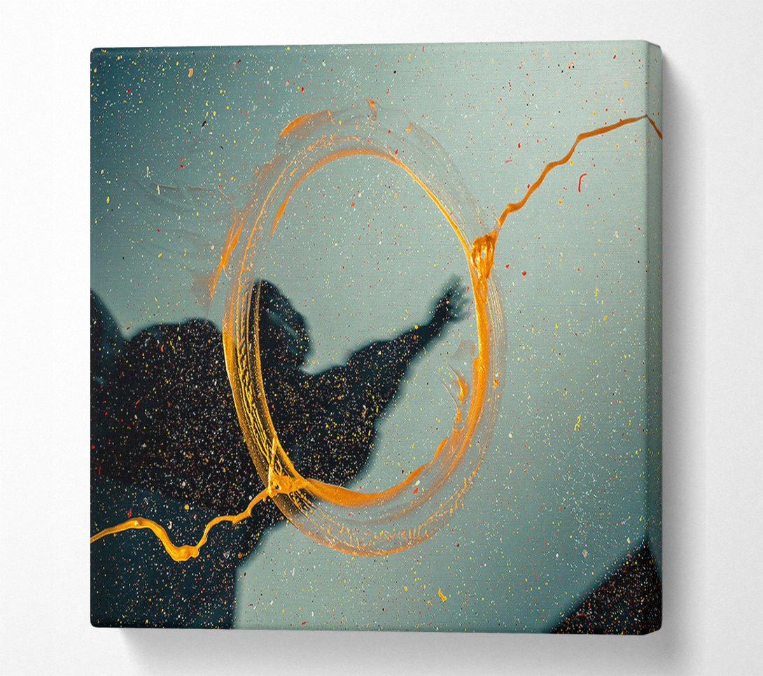  A Canvas Print of Golden Reach Of The Stars Canvas Print