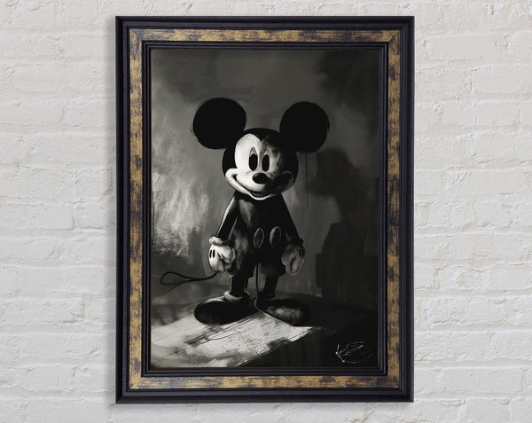 Evil Mouse Framed Print