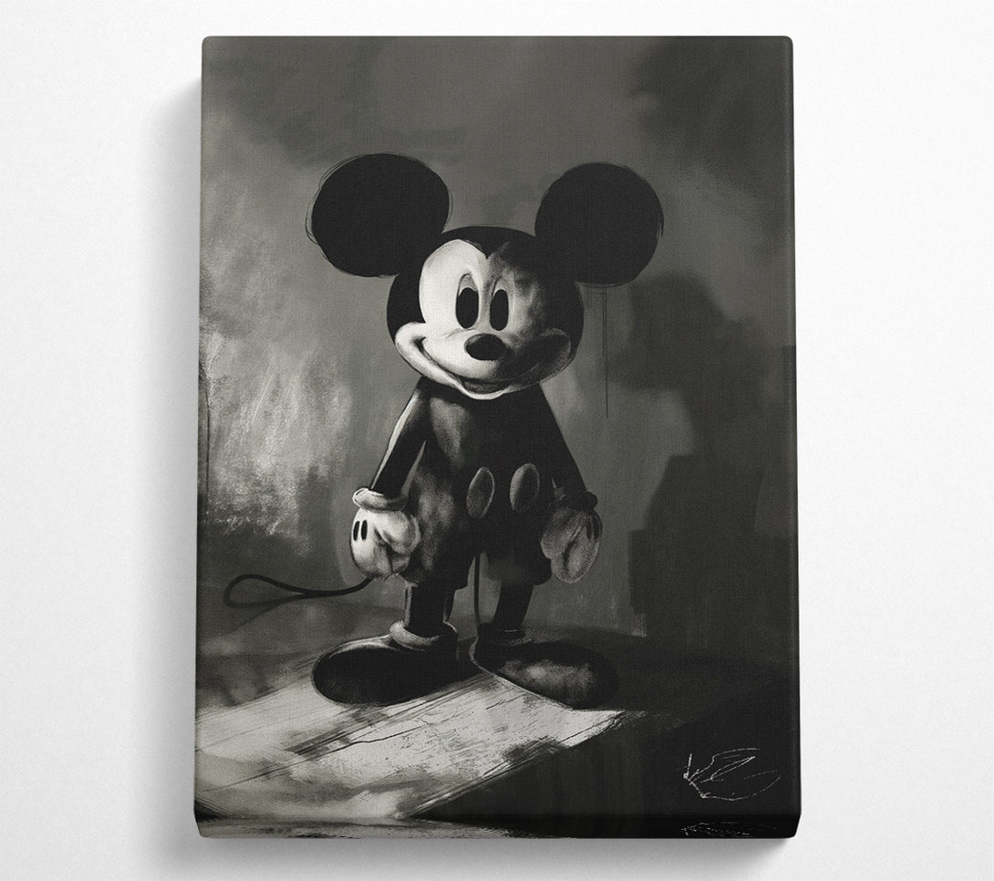  A Canvas Print of Evil Mouse Canvas Wall Art