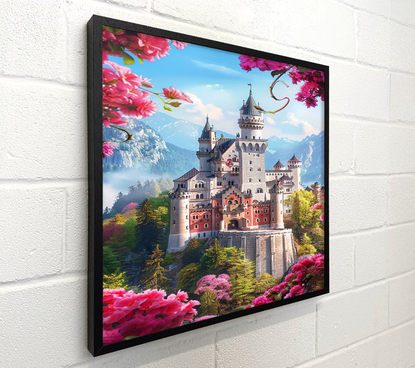 Pink Dreamscape Castle