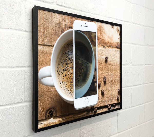 Brown Coffee Reflection