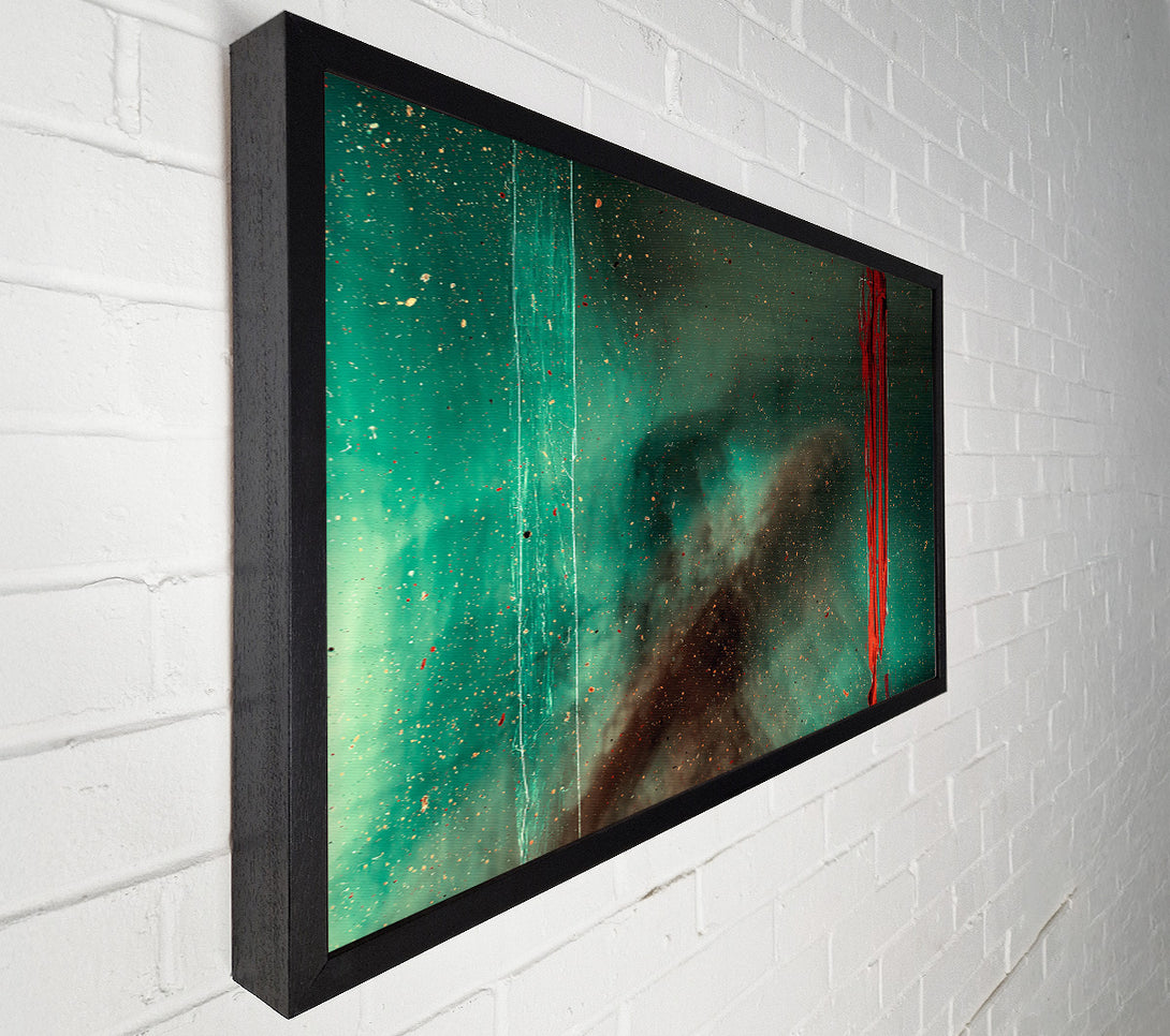  A Canvas Print of Emerald Cosmic Dance Canvas Art