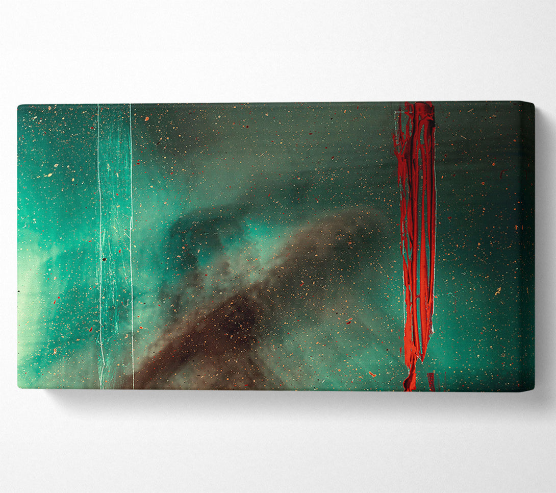  A Canvas Print of Emerald Cosmic Dance Canvas Art