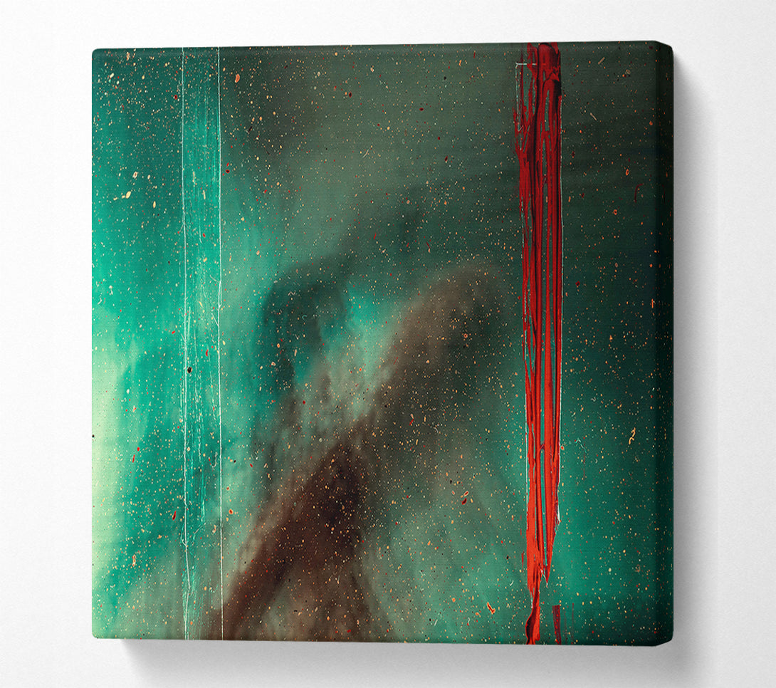  A Canvas Print of Emerald Cosmic Dance Canvas Art