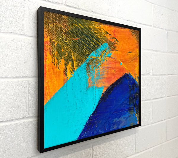 Azure And Orange Scape
